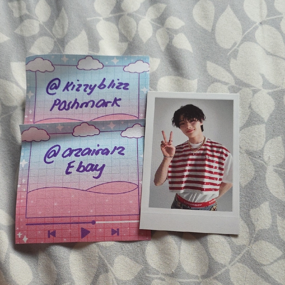 Kpop Stray Kids Photocard - I.N - Maxident Album